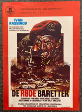 Sette baschi rossi Ivan Rassimov, Sieghardt Rupp 1969 Dänische Pressemitteilung