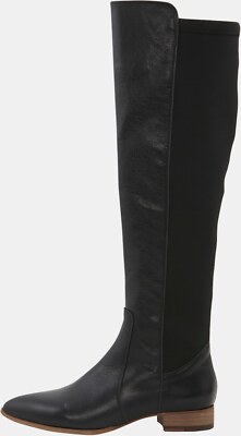 Leder Stiefel schwarz 38 Damen HEINE Nappaleder und Textil UVP: 199  8.7579