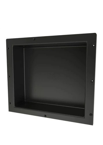 Tile Redi USA Niche Single Recessed Shower Shelf 16" – Black RN1614S - 第 1/6 張圖片
