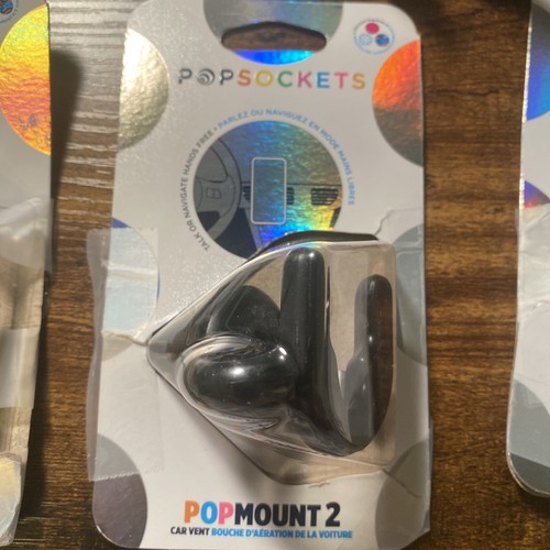 PopSockets PopMount2 Car Vent Mount for All PopSockets Grips Black