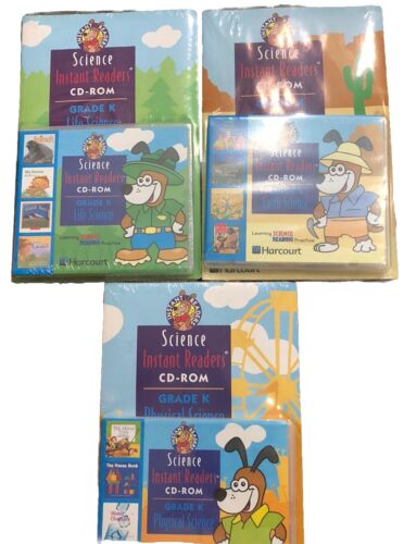Harcourt Science Instant Readers CD-ROM Grade K Life, Earth, Physical Science