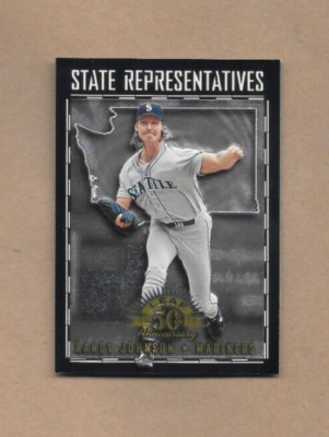 1998 Leaf Randy Johnson State Representatives Card #27 SN#3815/5000 NM/MT