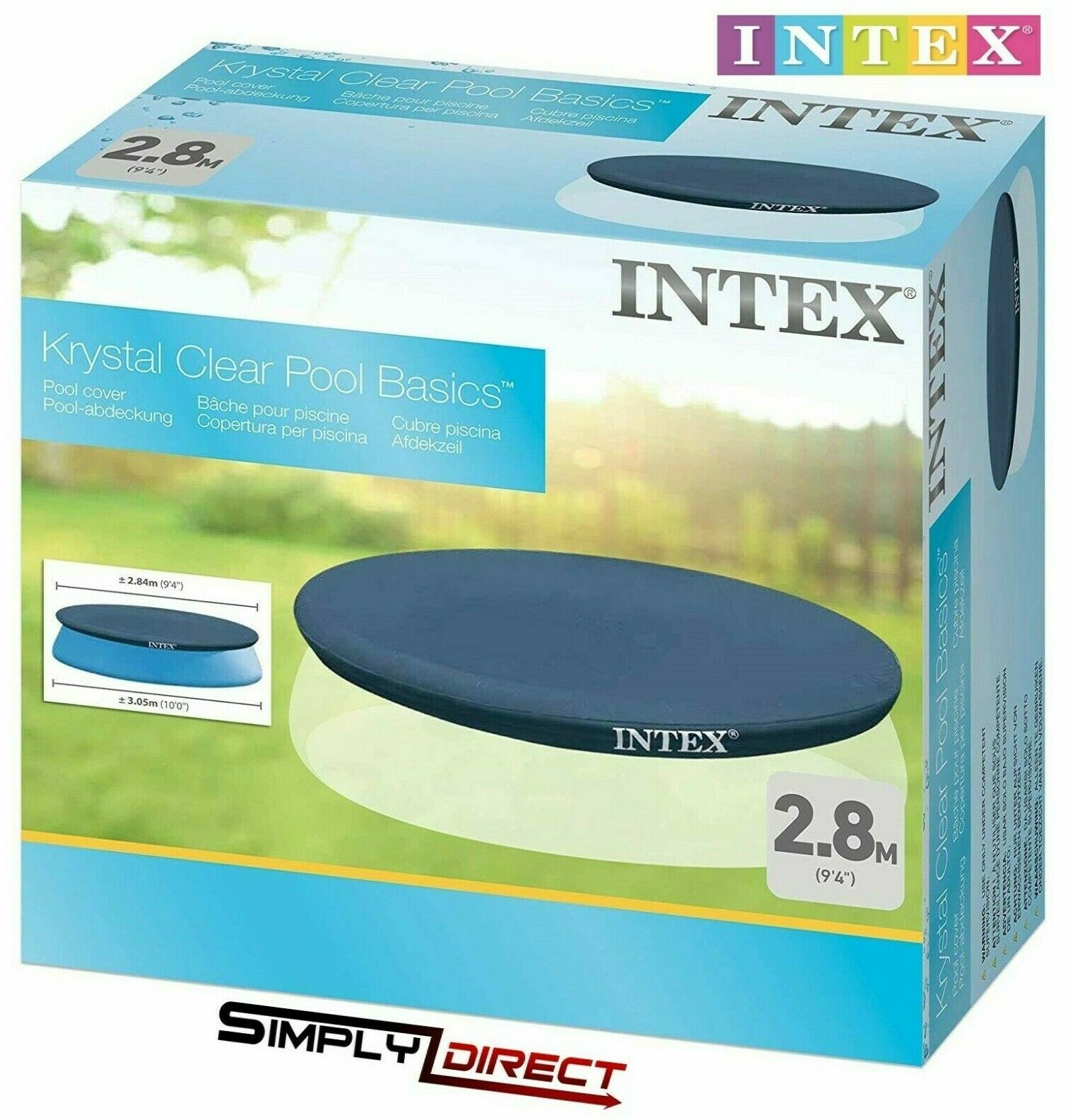 10FT SOLAR POOL COVER FAST SET ROUND SWIMMING POOL COVER PADDLING POOL