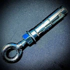 Eye Bolt Masonry Shield Anchor BZP Zinc Cast M6 M8 M10 M12