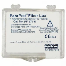 Coltene Whaledent PF171-6 ParaPost Fiber Lux Posts Size #6 Black 5/Pk