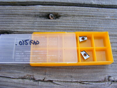 2 New - Mitsubishi QOFT0934R-G1 HTI10 Inserts (b)