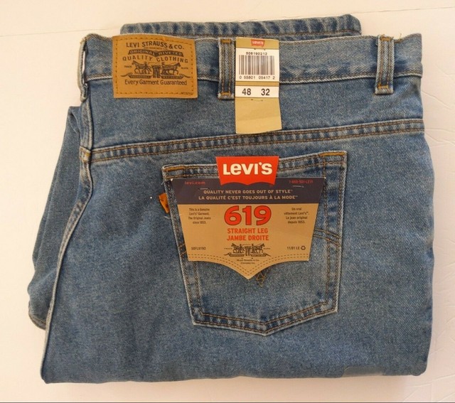 Vintage LEVI'S 619 Orange Tab Jeans Men 
