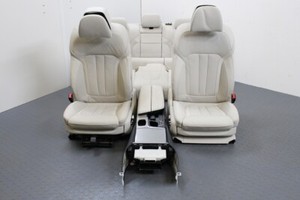 BMW 6er G32 GT Innenausstattung Leder Komfort Sitze klimatisiert elfenbeinweiss