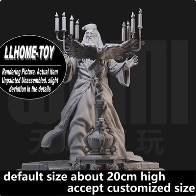 Movie Character Albus Dumbledore Speech Resin 3D Print GK Figure DIY Model