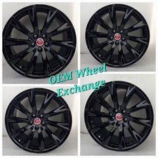 Original 18 Jaguar F Type Oem Wheels Gloss Black Rims 9.5 8.5 Xf Xj 1485obo Original 18 Jaguar F Type Oem Wheels Gloss Black Rims 9.5 8.5 Xf Xj 1485obo