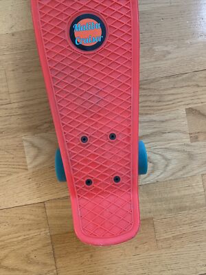 Skateboard Penny Australia Rouge – Roues Et Camions Bleus (Occasion)