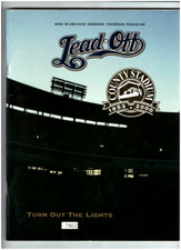 WISCONSIN BASEBALL-2000 MILWAUKEE BREWERS MAGAZINE-COUNTY STADIUM 1953-2000