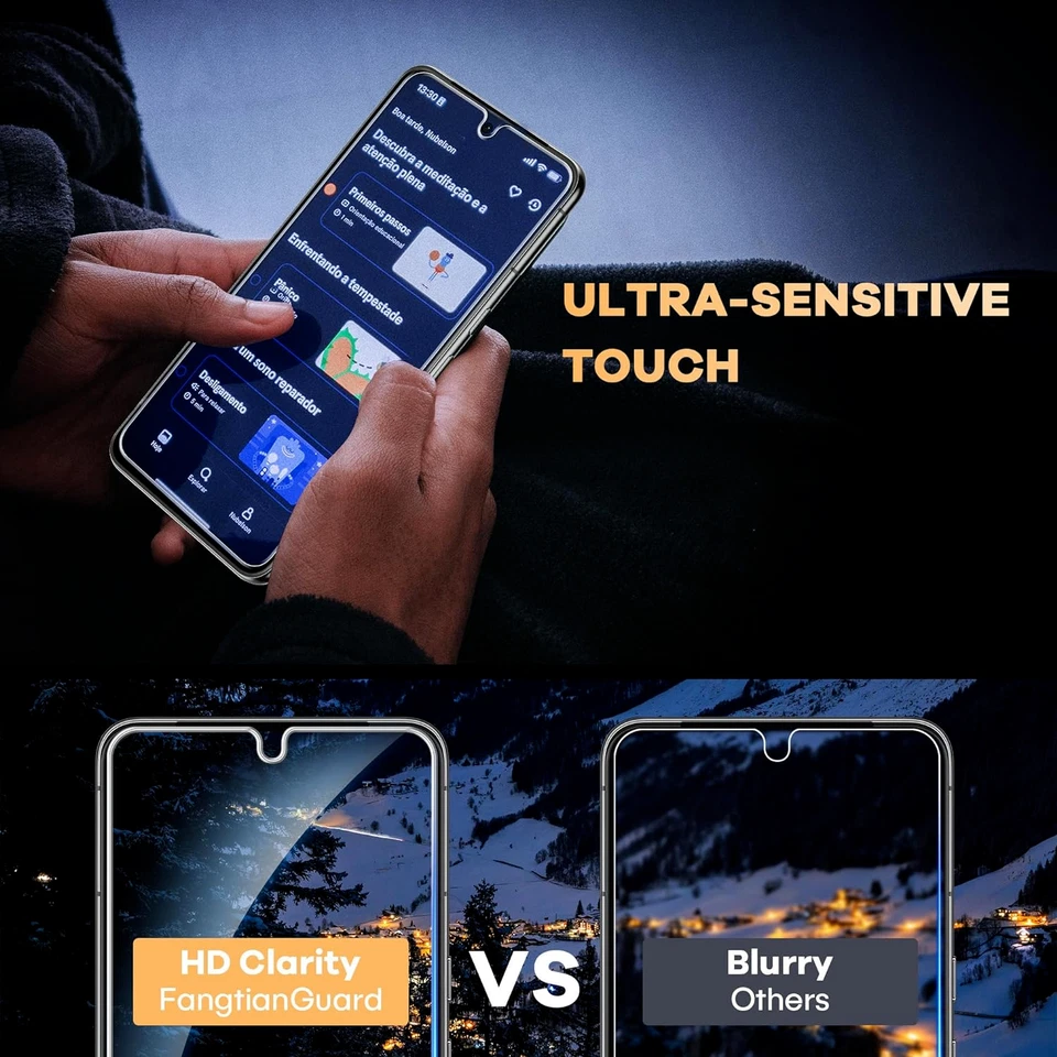 [4-Pack] FANGTIAN for Google Pixel 8 Pro Screen Protector [Not Glass] - Film for - Image 2 of 4