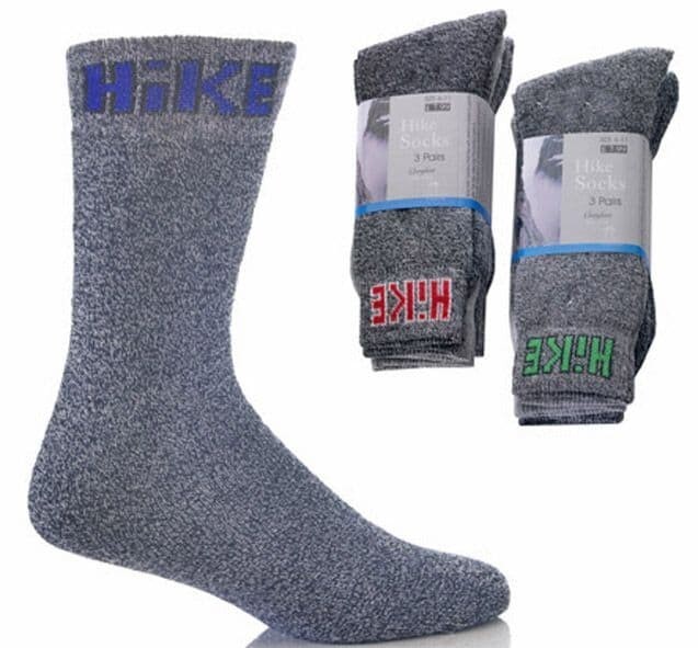 COLECCIÓN REAL 3 PARES DE CALCETINES DE SENDERISMO TALLA 6 - 11
