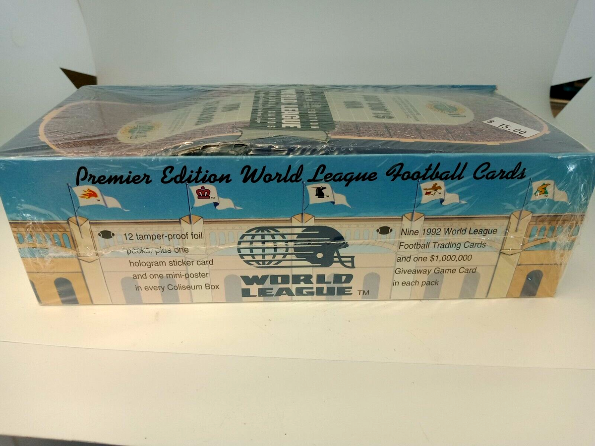 1992 Premier Edition World League Football Cards | eBay