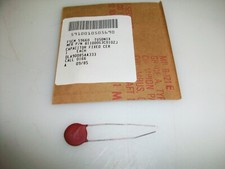 BOX OF 50 TUSONIX MIL SPEC .OO1 1 Kv DISC CERAMIC CAPACITORS  5910-01-050-5690