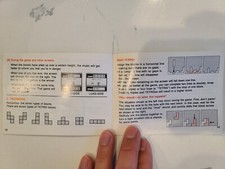 TETRIS Nintendo Gameboy Manual Only