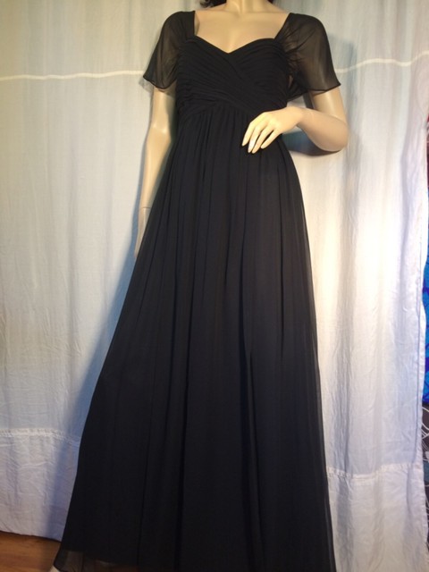 50s style evening gown