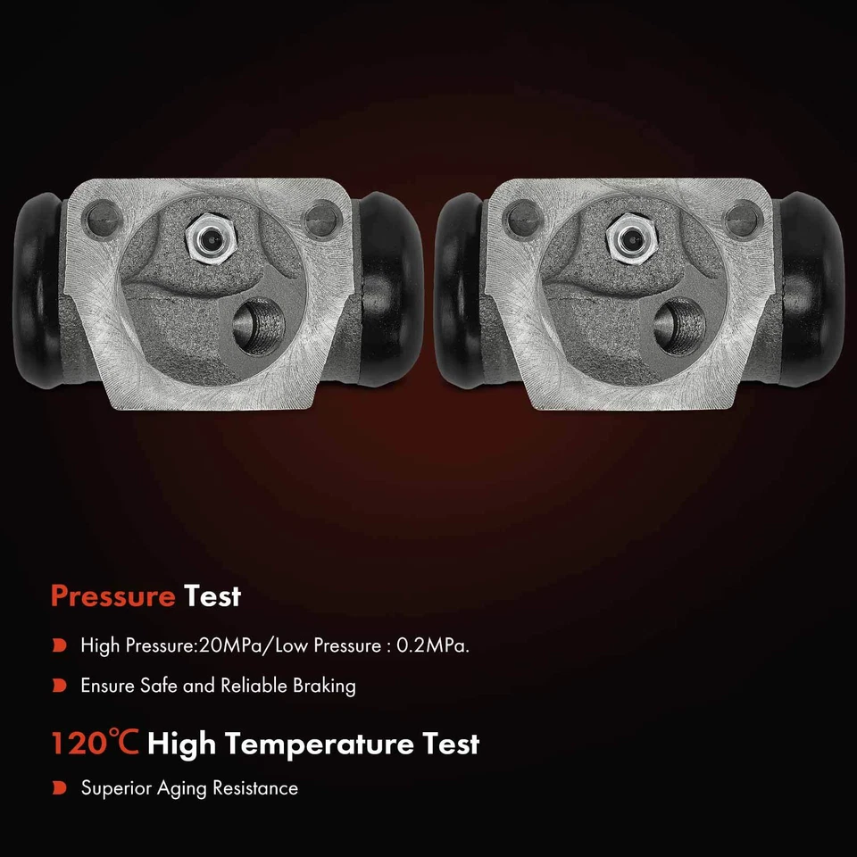 2 цилиндра барабанного тормоза для заднего Ford Contour Mercury Mystique 95-00 Cougar - Изображение 4 из 4