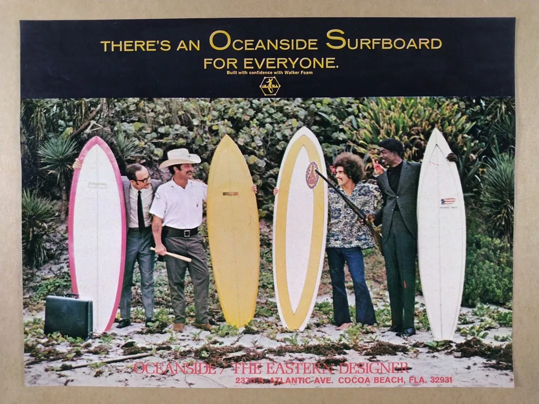1970 Oceanside Surfboards Cocoa Beach vintage print Ad eBay