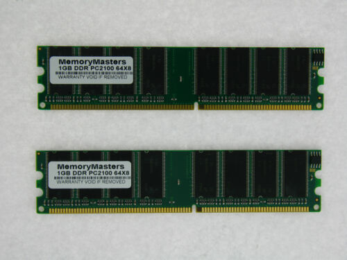 2 GB (2X1 GB) DE MEMORIA PARA ASROCK 939NF6G-VSTA 939SLI-ESATA2 939SLI32-ESATA2 K7S41 - Imagen 1 de 1