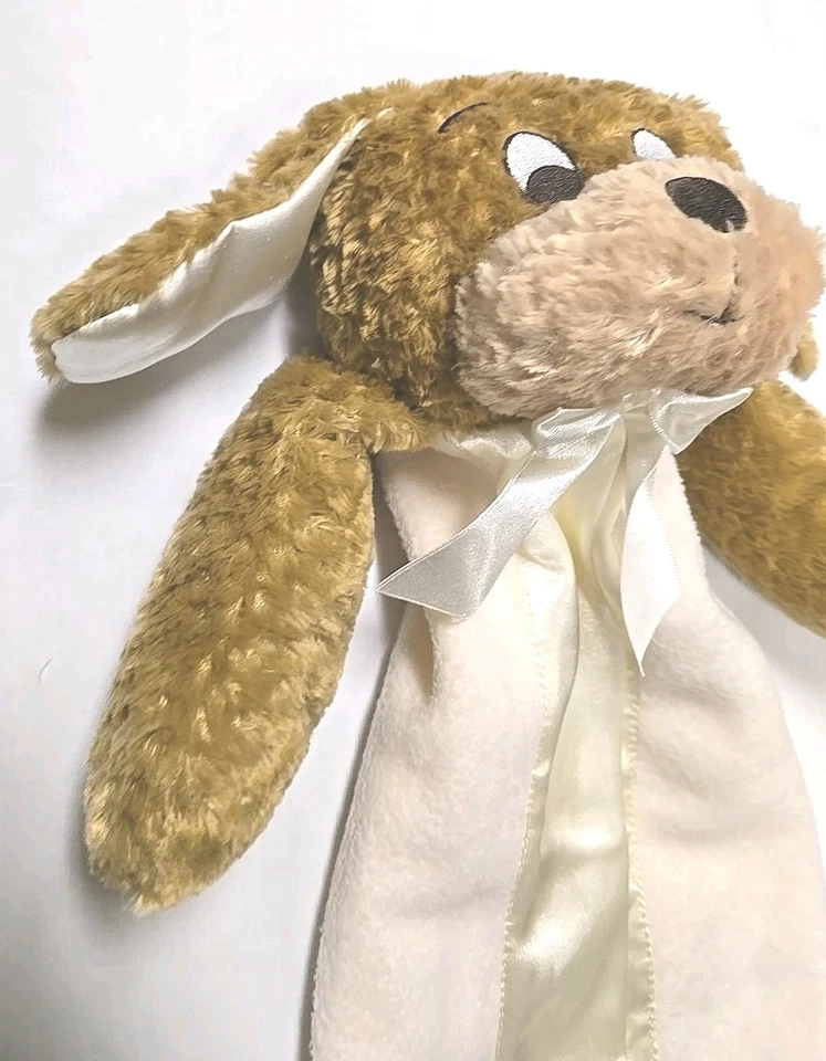 Cobertor Stephan Baby Puppy Lovey Cetim Pelúcia Lovie Cobertor de Segurança 23" - Imagem 4 de 4