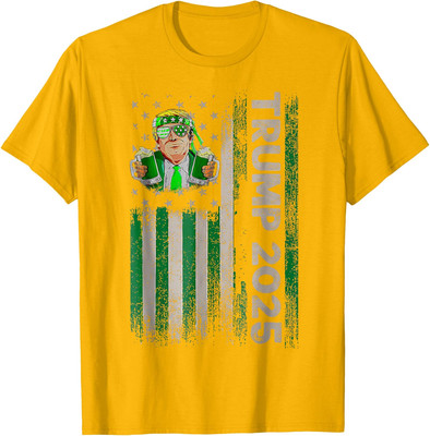 Make St Patrick's Day Great Again Funny Trump Unisex T-Shirt