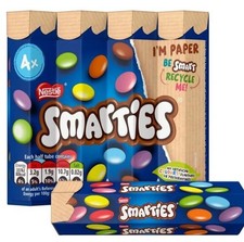 Smarties Pack of 4 Hexatube Sweets Pick N Mix Candy Party