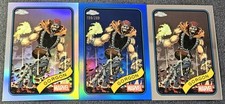 2025 Topps Chrome Marvel Blue /299 Refractor Gorgon #195