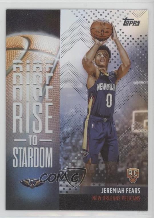 2025-26 Topps Rise to Stardom Rainbow Foilboard Jeremiah Fears #RTS-7 1l2l
