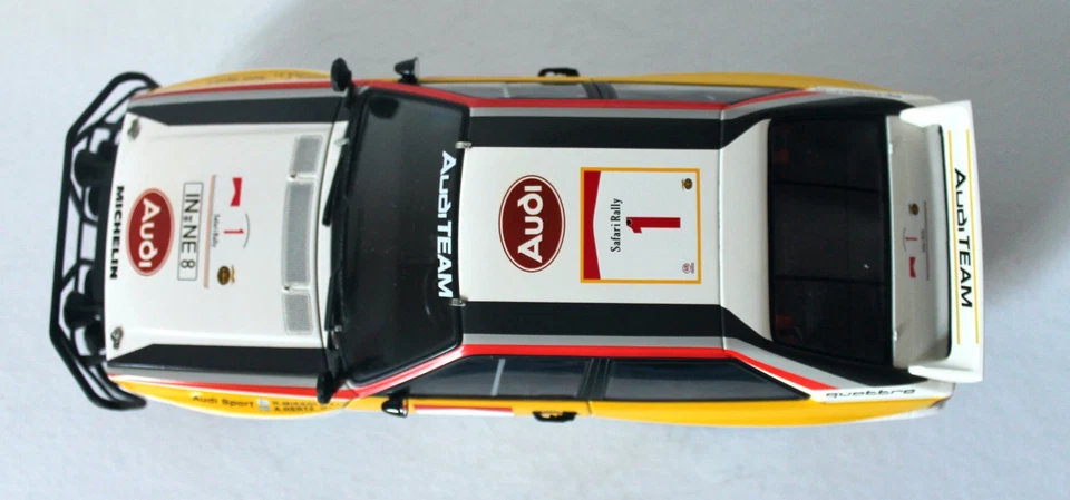AUDI QUATTRO - SAFARI RALLY 1984 - Mikkola/Hertz - Autoart 1/18 - Immagine 3 di 4