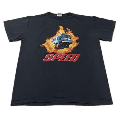 SPEED Movie Promo Keanu Reeves Vintage 1994 Size XL Single Stitch Shirt REPRINT