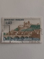 E75- OBLITÉRÉ FRANCE N°1567 - ANNÉE 1968 -" BEZIERS ".