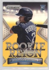 2014 Panini Prizm Rookie Reign Gold 8/10 Rey Fuentes Reymond #10 0f6