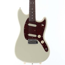 Chitarra elettrica usata Fender Made In Japan Char Mustang Olympic White 2023