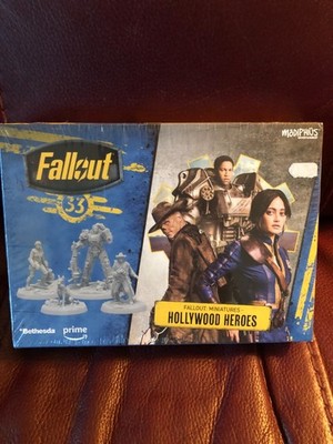Fallout TV Show Fallout Miniatures Hollywood Heroes 5 PVC Mini Figures New