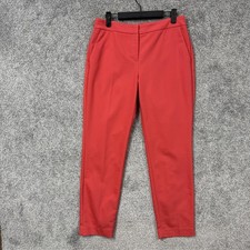 Express Columnist Dress Pants Womens 6R Red Stretch Corporate Core Office Chic