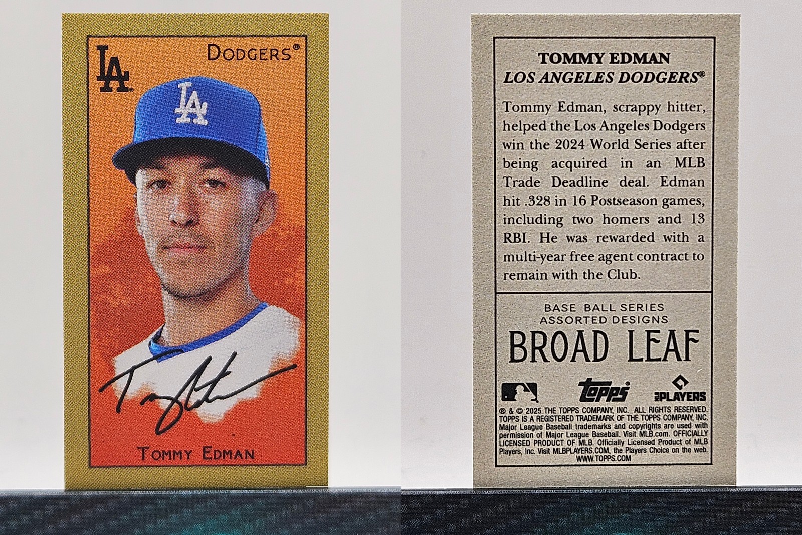 2025 Topps T205 Tommy Edman Tommy Edman Broad Leaf Back For Sale 2025-topps-t205-tommy-edman-tommy-edman-broad-leaf-back-for-sale