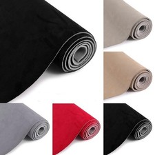 Suede Headliner Fabric 57" W Car Roof Liner Replacement Foam Back - 85/96/108''