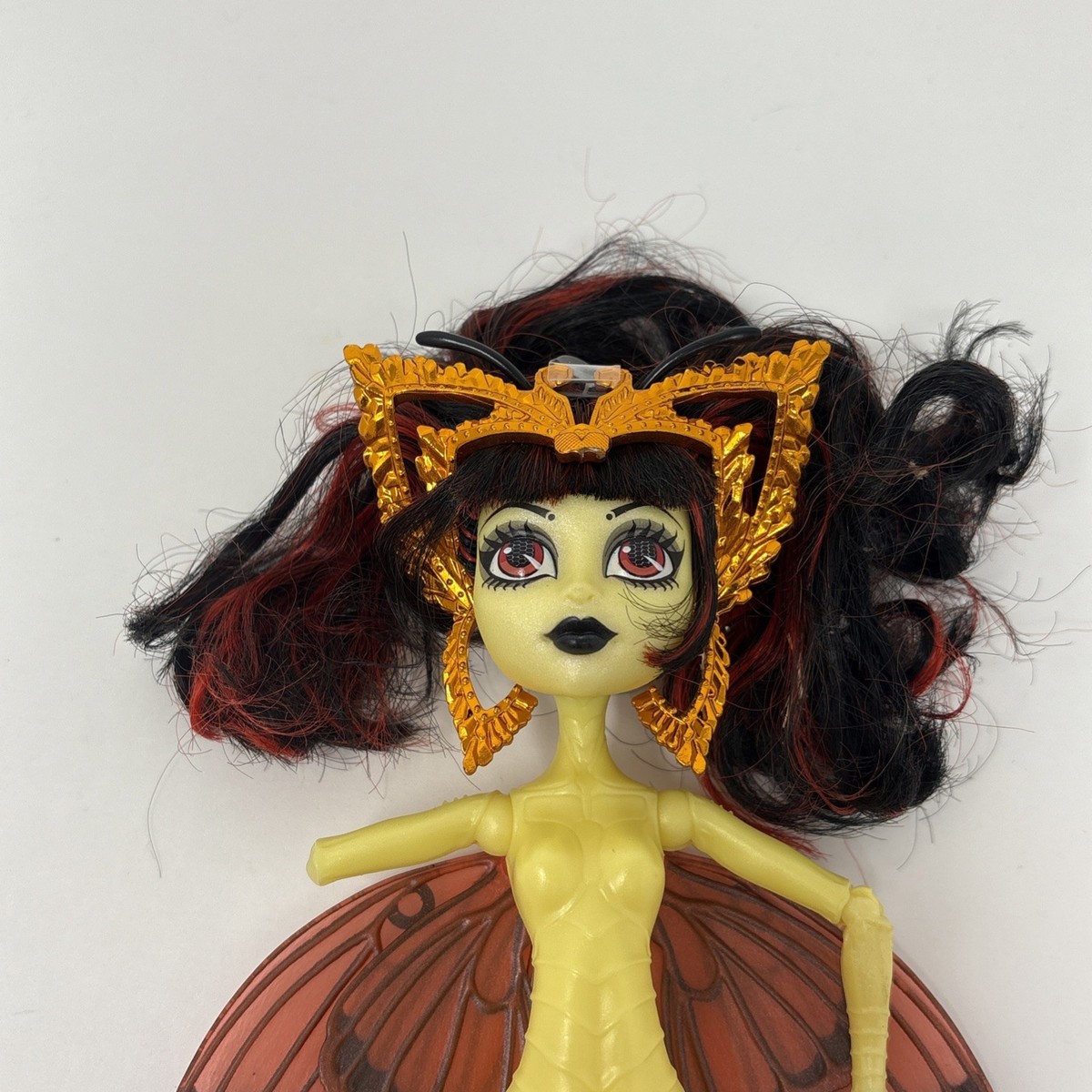 Monster High Boo York Luna Mothews Nude Doll With Wings And