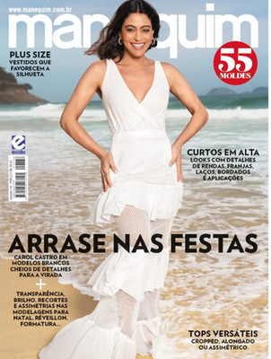 MANEQUIM 778 DEC 2024 NEW YEAR'S PARTY PLUS SIZE Brazil Magazine SEWING PATTERNS