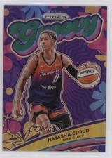 2024 Panini Prizm WNBA Groovy Green Prizm Natasha Cloud #5 1mg2