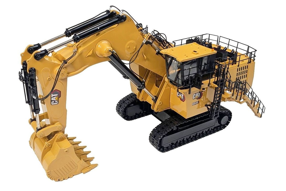 Caterpillar Cat 6040 Mining Backhoe - CCM 1:48 Scale Diecast Model