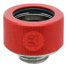  8pcs Lot EK-HDC Fitting 16mm Solid Tube Compression Fitting G1/4 - Red