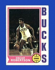 1974-75 Topps Set-Break # 55 Oscar Robertson VG-VGEX *GMCARDS*