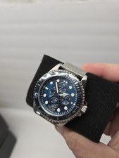 Invicta Men's Pro Diver Chronograph Watch Stainless Steel Mesh Band, New In Box