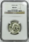 *1939 D WASHINGTON QUARTER* *NGC MS65+* *WHITE* *SCARCE HIGH GRADE*  NR #G3781