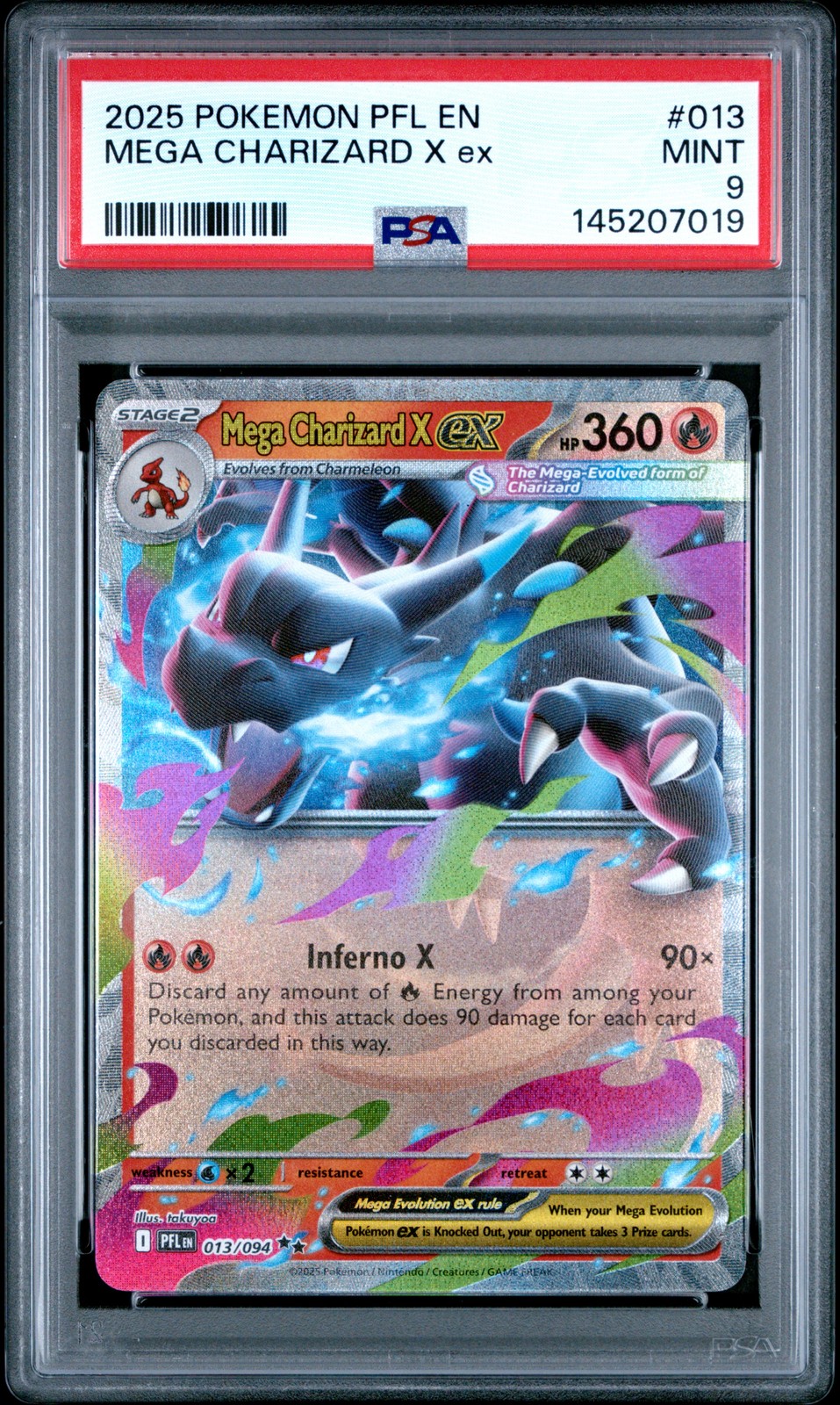 Mega Charizard X ex #13