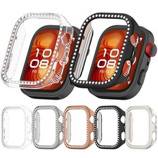Single Row Diamond Protective Case Watch Case Part For Huawei Watch Fit4pro