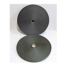1 Inch wide 1.2mm thick Nylon Webbing 250 ft. Roll Green or Gray Strap